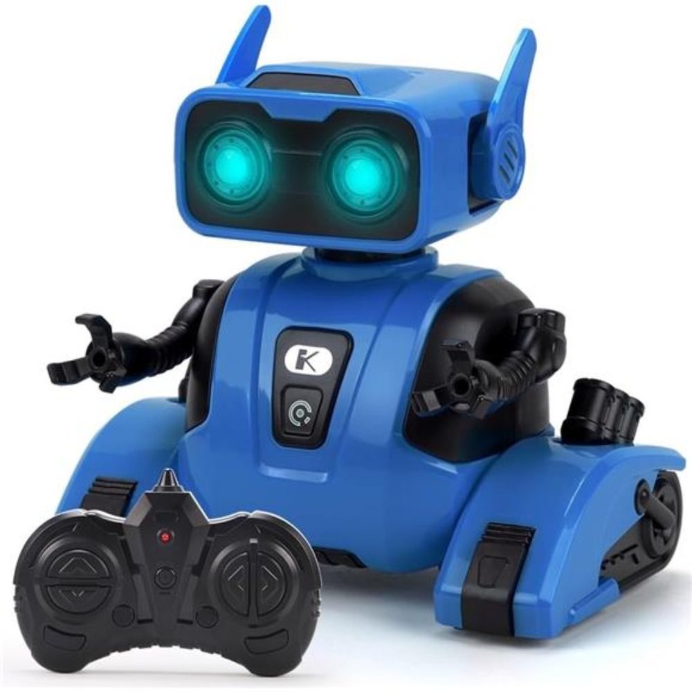 Robot Toys for Boys Girls - Remote Control Robots with LED Eyes